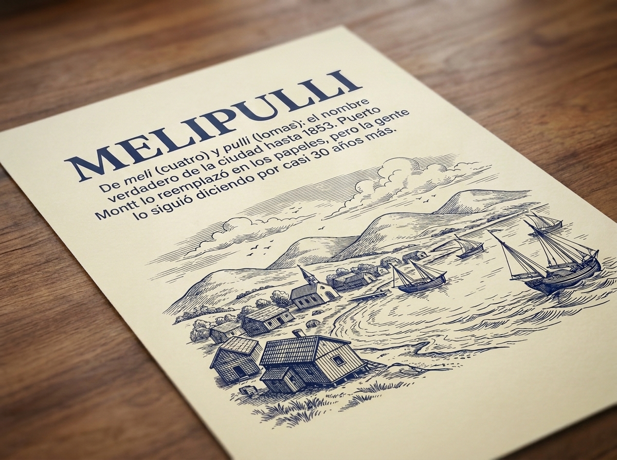 Melipulli: el nombre que Puerto Montt tuvo antes de Puerto Montt